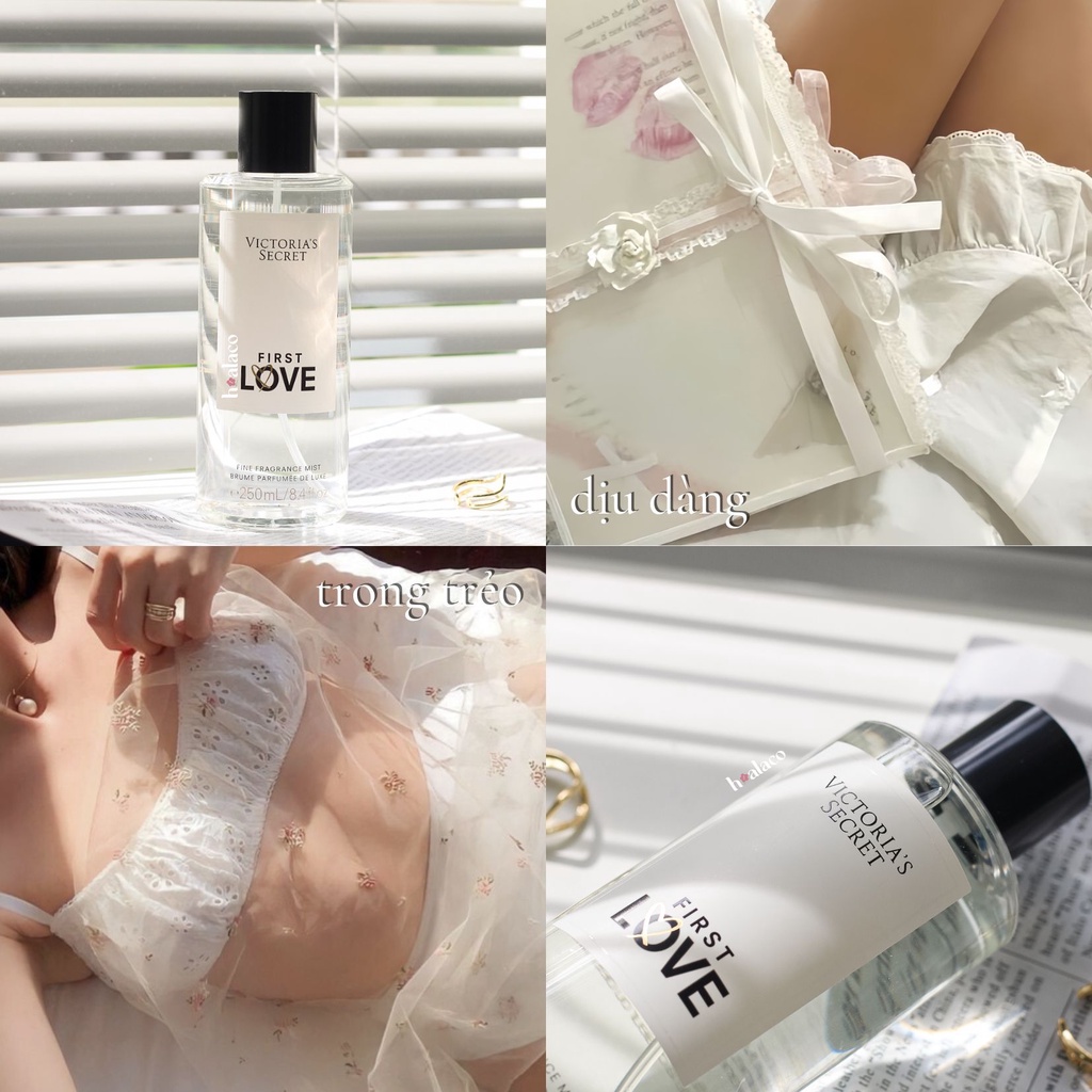 Xịt thơm toàn thân Luxury FIRST LOVE - BODY MIST Victoria’s Secret