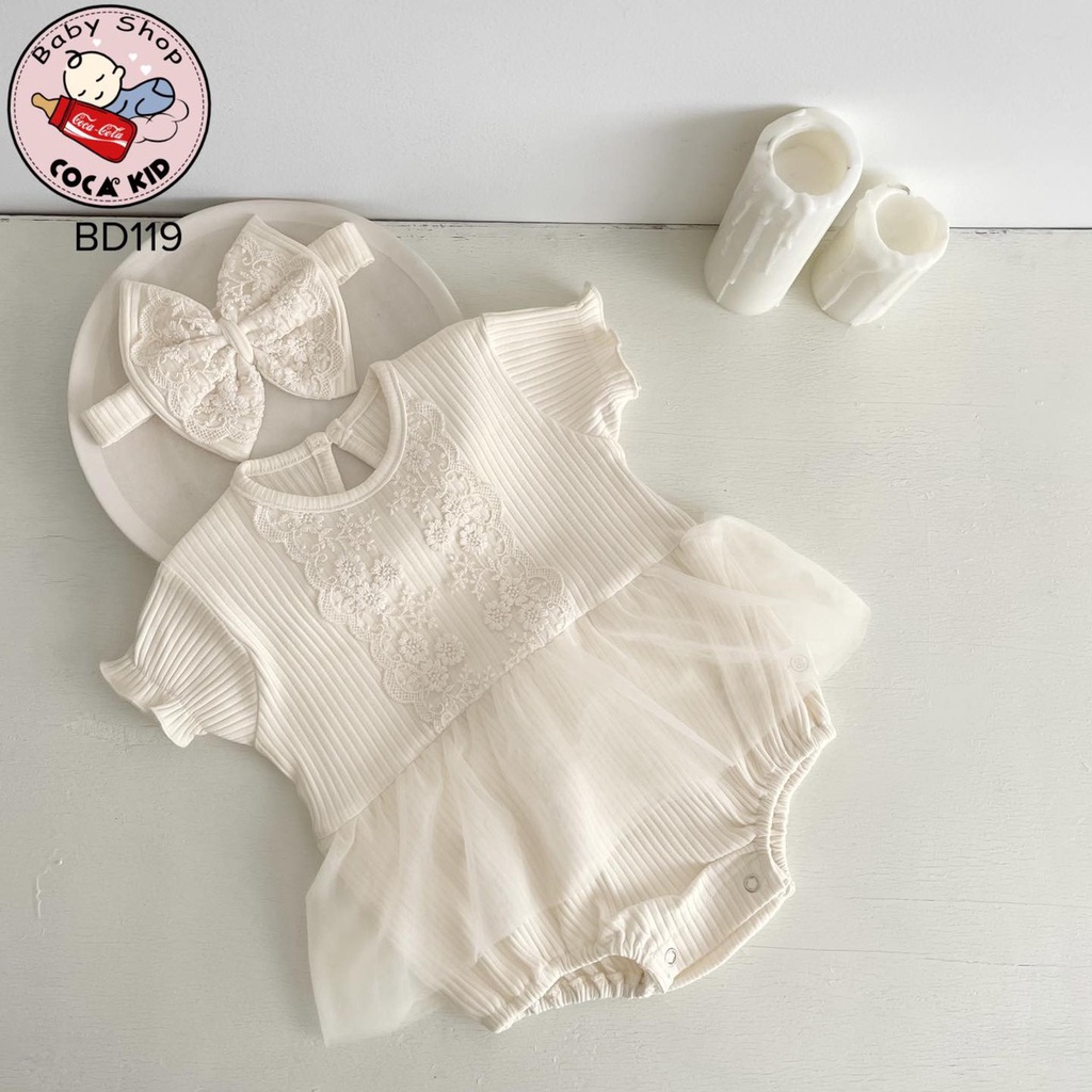 BODY KÈM NƠ COTTON QUẢNG CHÂU