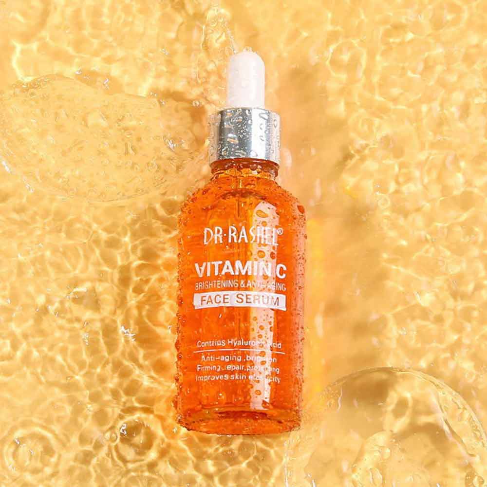 DR.RASHEL Brightening Anti Aging Firming Hyaluronic Acid Makeup Primer Vitamin C Serum For Face