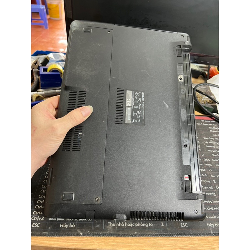 Full bộ vỏ laptop asus X450 X450c X450L K450 X452 cũ, có bán lẻ mặt
