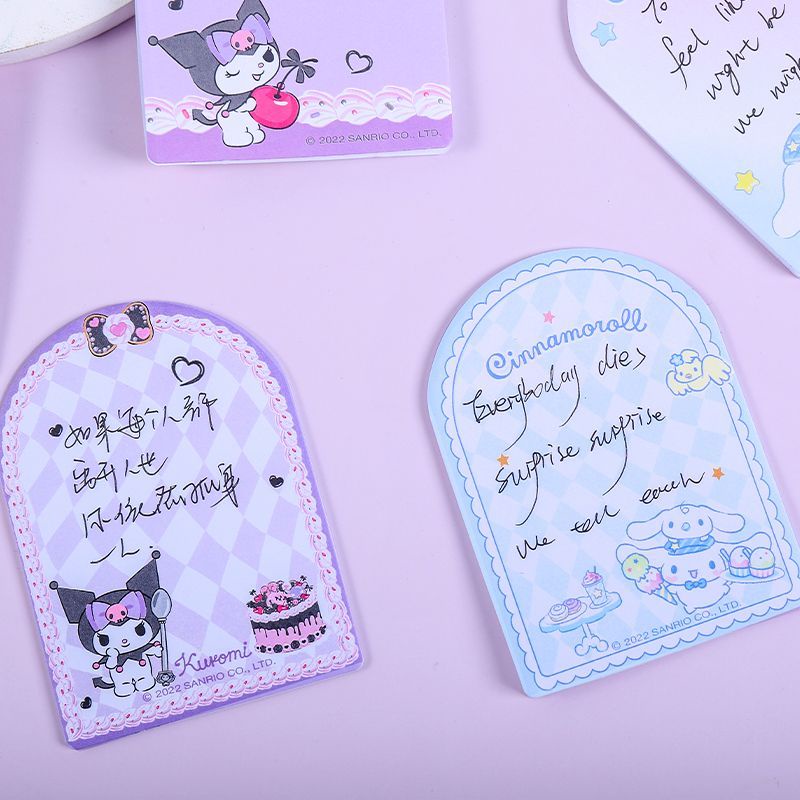 Sanrio Giấy Dán Ghi Chú Họa Tiết Chú Chó Tai To Đáng Yêu
