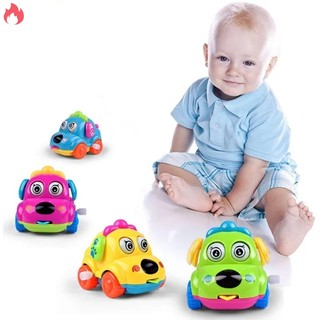 1 xe hơi đồ chơi lên dây cót màu sắc ngẫu nhiên cho bé
