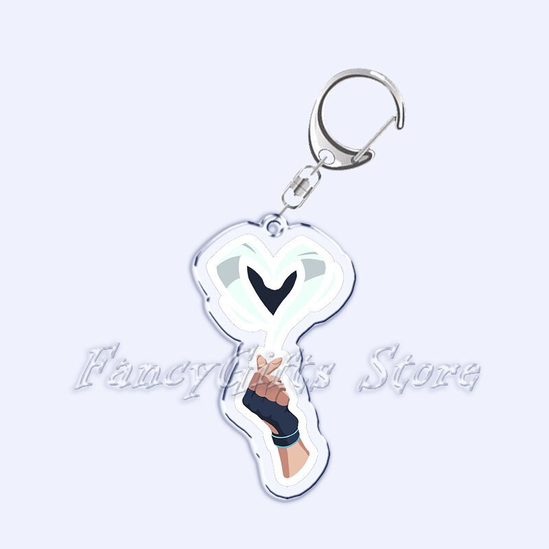 Móc khoá Cute Game Valorant Acrylic Keychain Ett Sova Cypher Man Key Chain Phụ Kiện Trang Trí Túi xách Balo