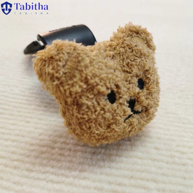 Tabitha 1 Cặp Móc Treo Đồ Hình Đầu Gấu Hoạt Hình Gắn Ghế Ngồi Xe Hơi