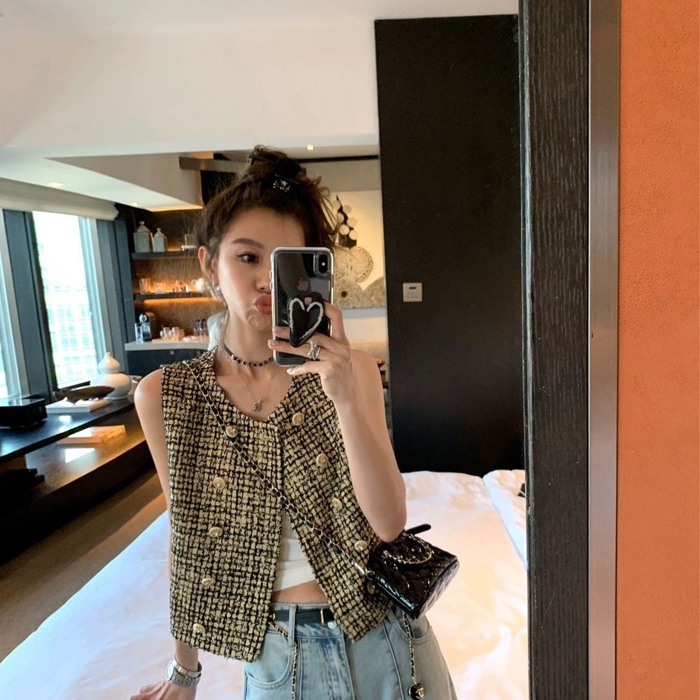 Áo Kiểu Không Tay Màu Sắc Tươi Sáng Thời Trang Cho Nữ