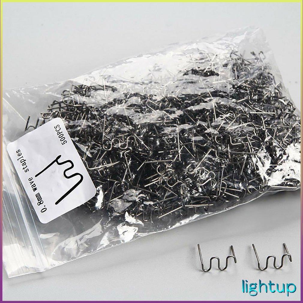 100Pcs Automobile Plastic Bumper Machine Repair Nails 0.8Mm