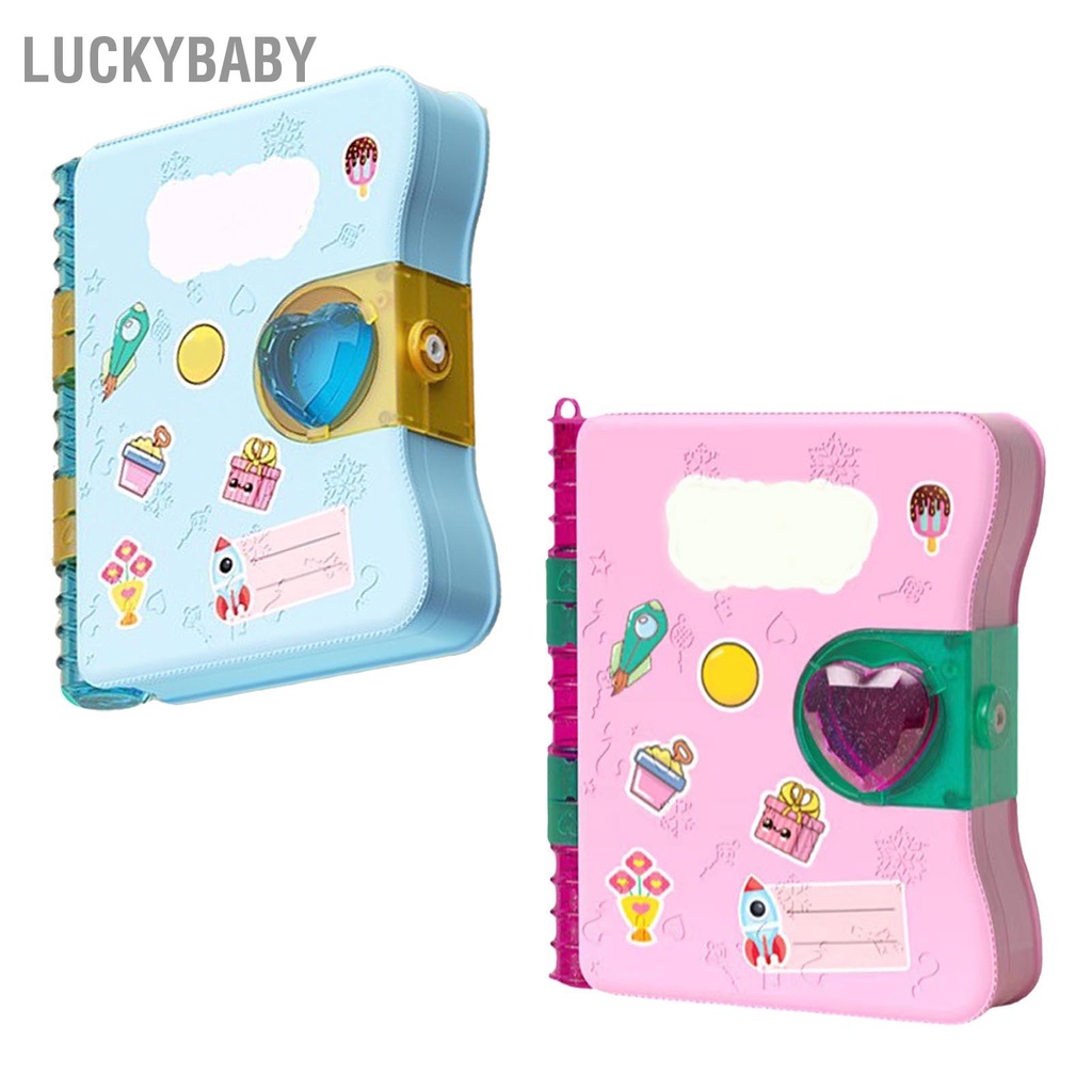 LUCKYBABY Cô Gái Phép Thuật Bất Ngờ Cuốn Sách Bí Mật Vui Vẻ Hộp Trang Sức Văn Phòng Phẩm Nhật Ký Công Chúa Ma