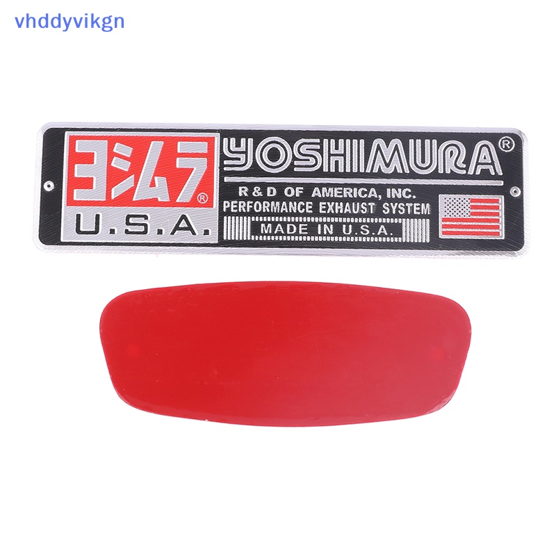 Miếng Dán 3d Bằng Nhôm Cách Nhiệt Trang Trí Ống Pô Xe Mô Tô Vdd