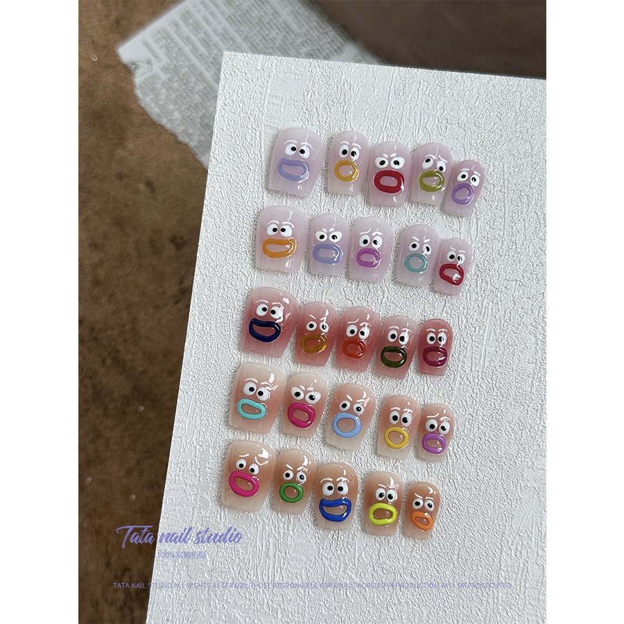 Miếng Dán Trang Trí Móng Tay Hình Tomoni TA251