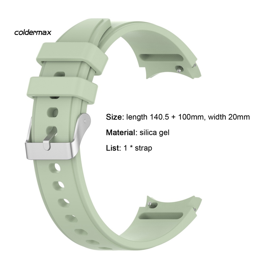 Dây Đeo silicone Mềm 20mm Thay Thế Cho Đồng Hồ samsung galaxy watch 4 40mm 44mm / watch 4 classic 42mm 46mm / watch 3 41mm