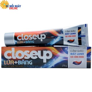 Kem đánh răng Closeup 180g - Lửa Băng