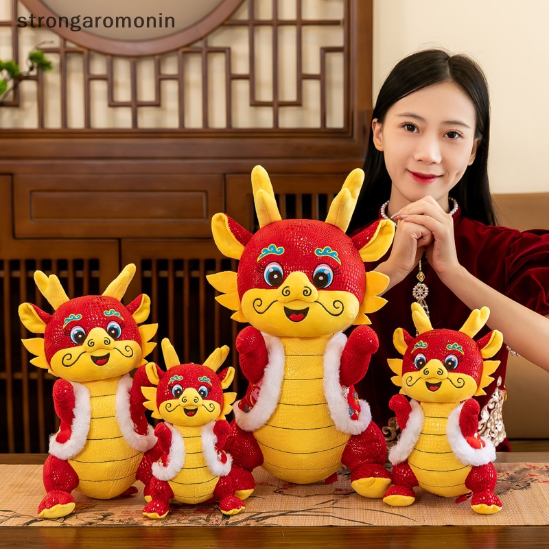 Đồ chơi nhồi bông Hình Rồng Linh Vật Năm Mới 2024