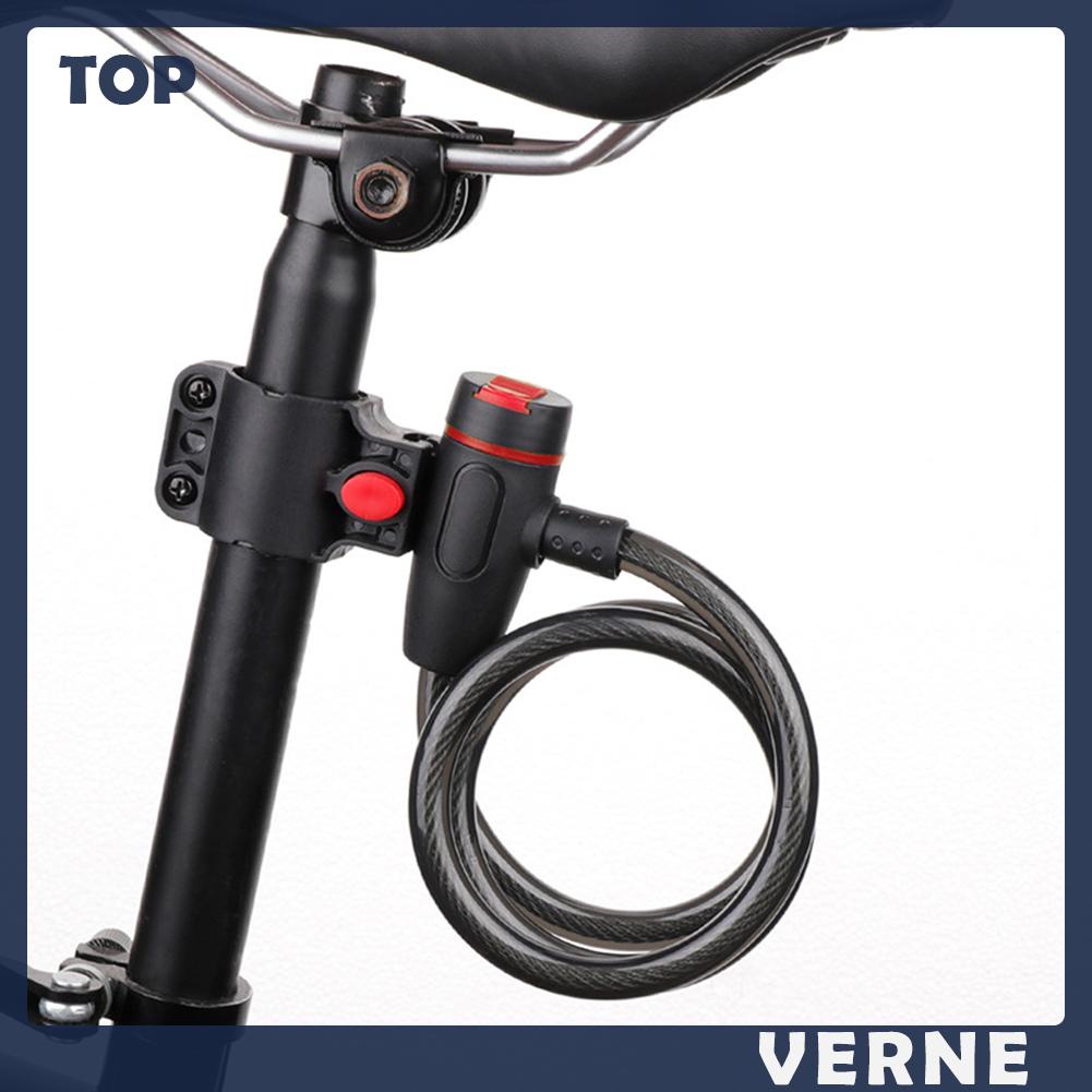 Khóa Xe Đạp / Xe Máy Điện Kèm 2 Chìa Khóa Chống Trộm