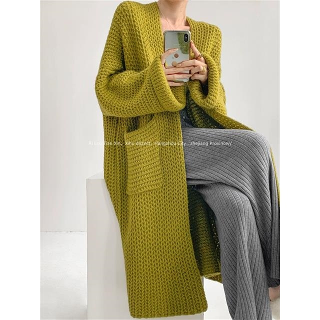 Áo Khoác cardigan Dệt Kim Màu Sắc Xinh Xắn Cho Nữ