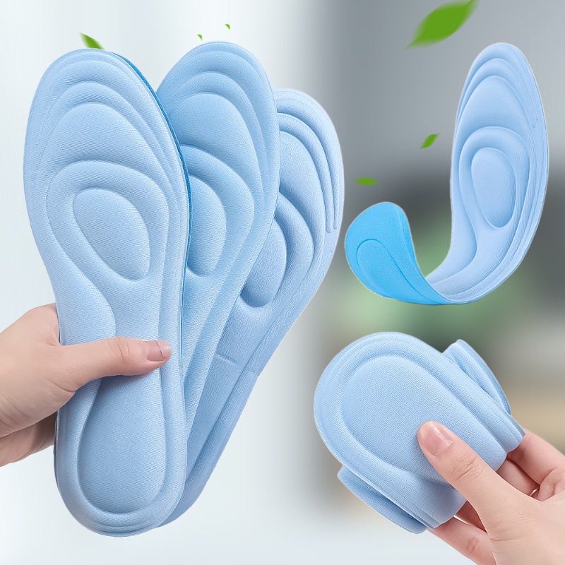 Miếng Lót Giày Mát Xa Khử Mùi Thoáng Khí Cho Nam Nữ