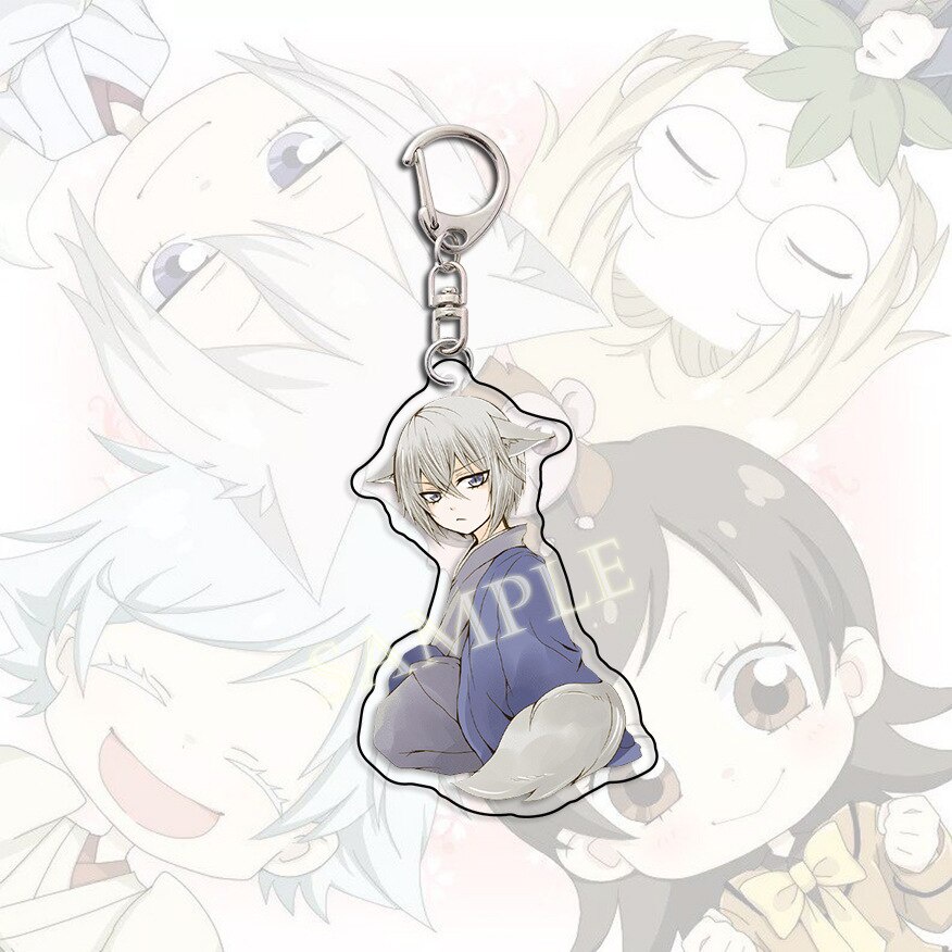 Móc khoá Anime Manga Kamisama-hajimemashita Anime Tomoe Mizuki Shinjuro Acrylic phụ kiện trang trí dễ thương