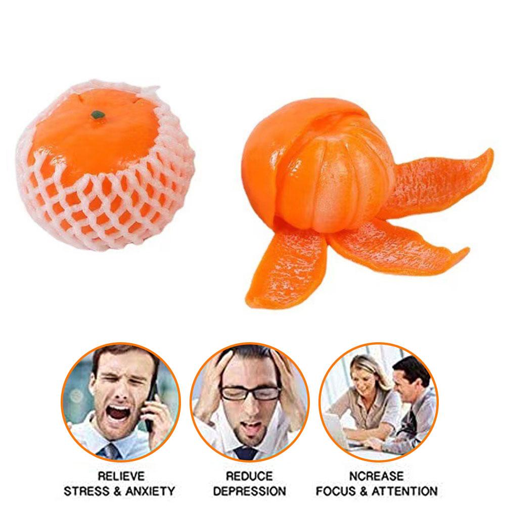 Đồ Chơi Xốp Squishy Giảm stress Hình Lát Cam Dễ Thương Cho Bé