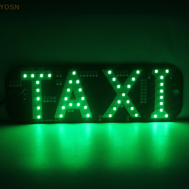 Đèn led taxi 2 Màu Có Thể Thay Đổi Kèm usb  rt