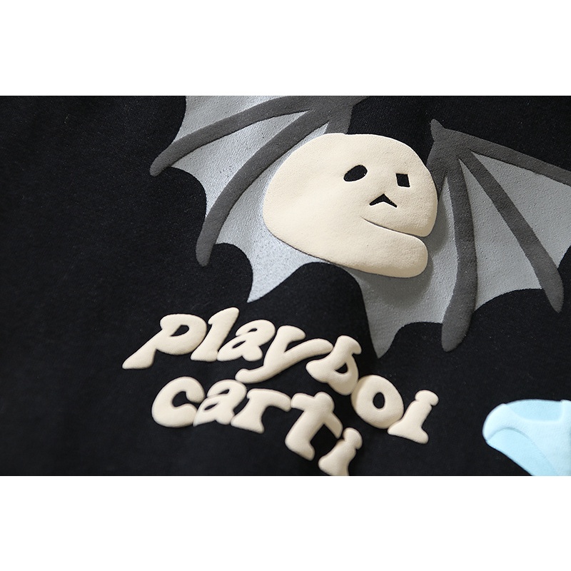 Bán Chạy Nhất Áo Hoodie Tay Dài In Hình Đầu Lâu Tóc Xốp Cuộn Cho Nam Và Nữ