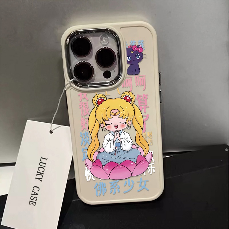 Silicone Ốp Điện Thoại Silicon Mềm Chống Sốc Nút Kim Loại Cho iphone 14 13 12 11 pro max xs x xr 8 + 7 plus