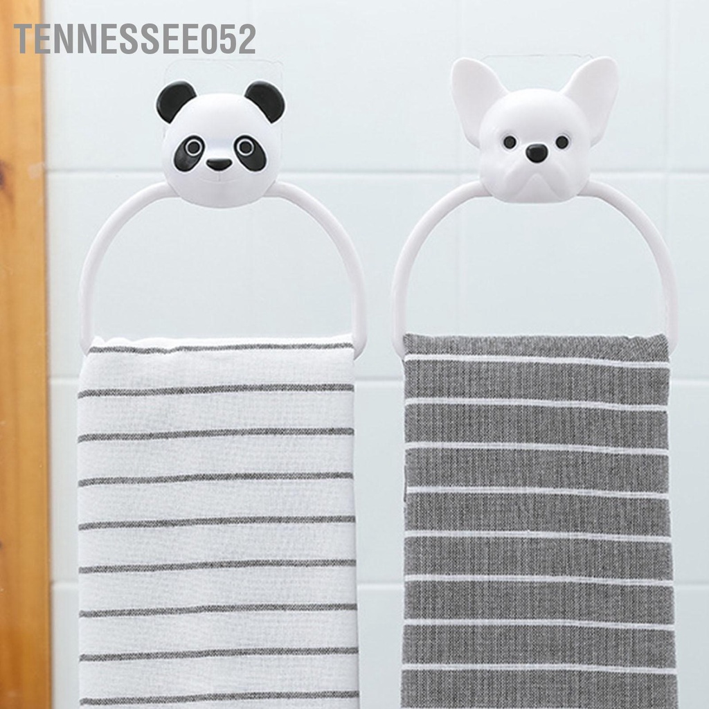 Tennessee052 Treo Tường Khăn Hoạt Hình Không Đánh Dấu Miếng Dán Giá Cho Nhà Bếp Phòng Tắm