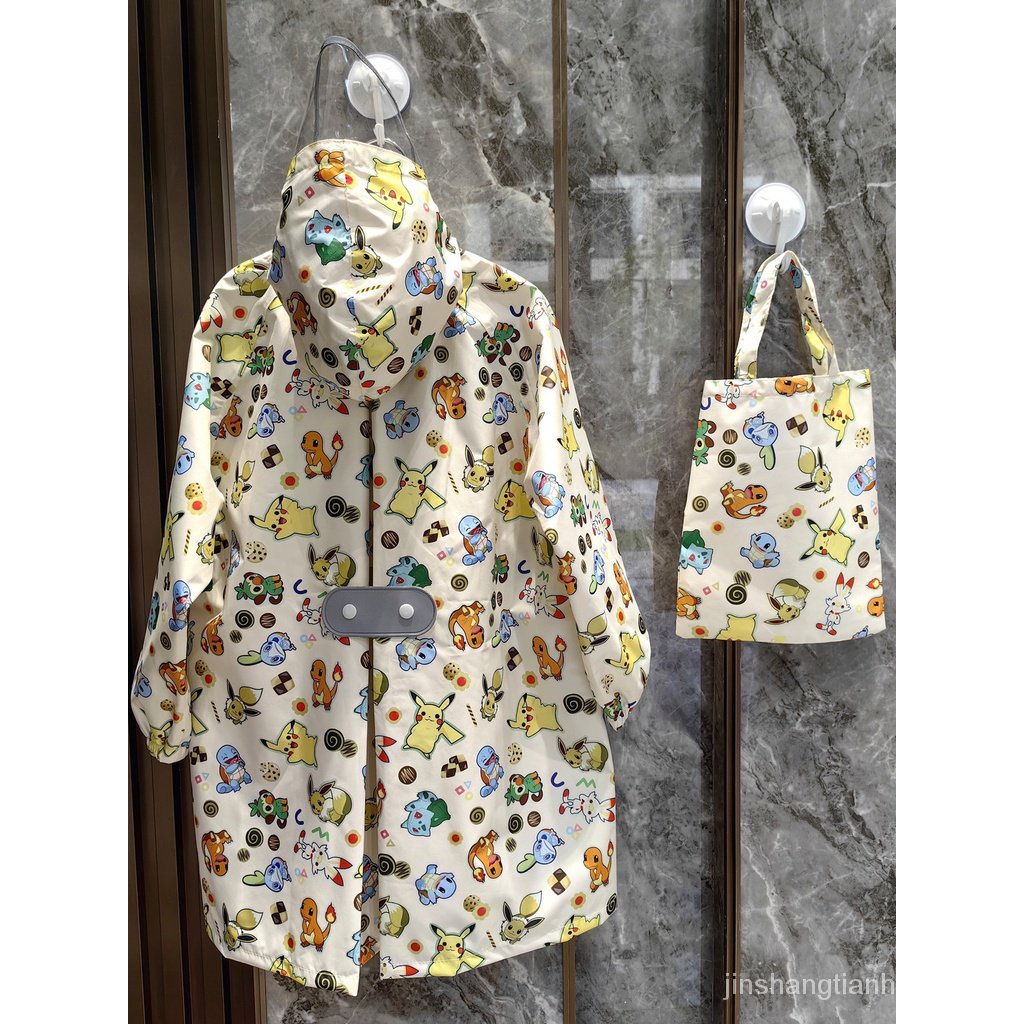 Áo Mưa Mỏng In Họa Tiết Hoạt Hình Nhanh Khô Thời Trang Mùa Hè 2023