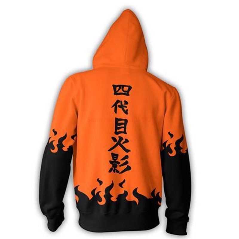 Áo Khoác hoodie Có Khóa Kéo Hóa Trang Nhân Vật anime naruto 2023