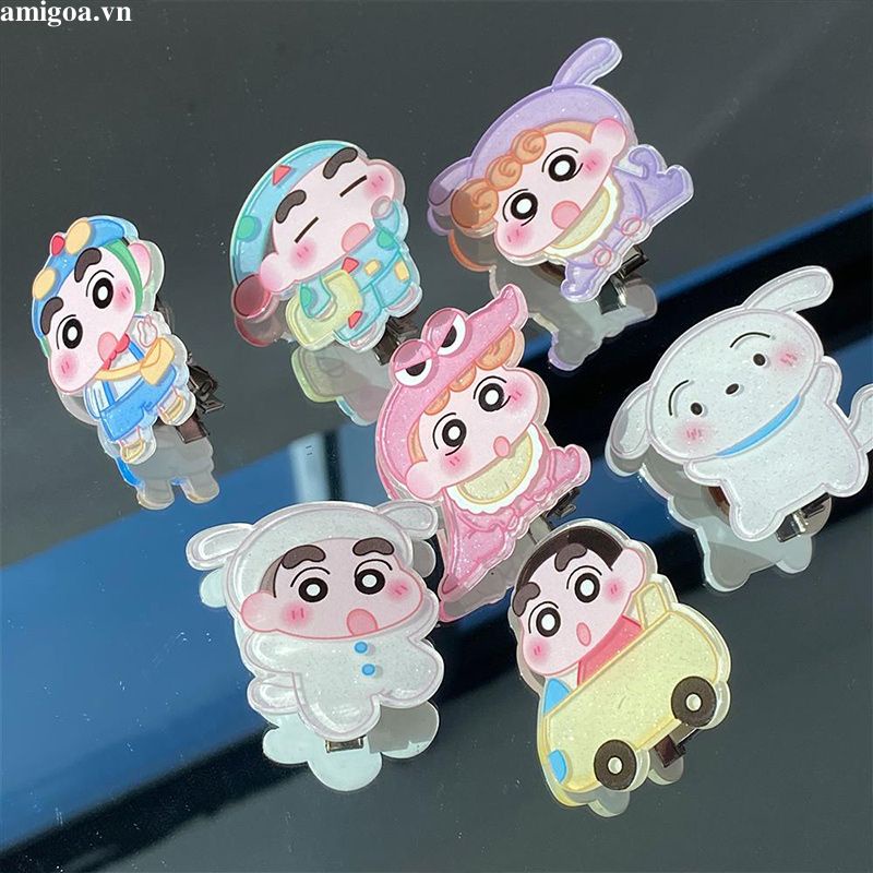 ✨✨Kẹp Tóc Bằng acrylic Hình Hoạt Hình Dễ Thương Cho Nữ