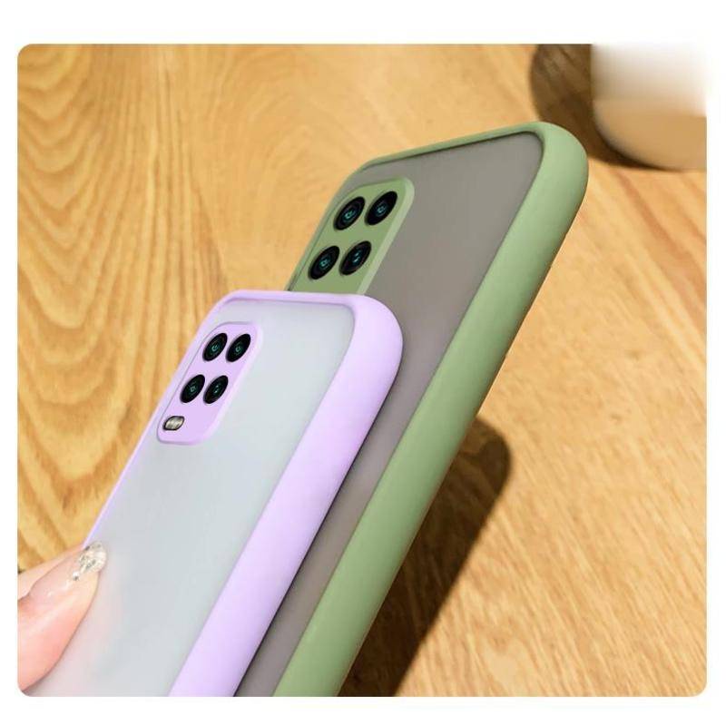 Ốp Điện Thoại pc Cứng + silicone Trong Suốt Đơn Giản Cho xiaomi mi 11 lite ultra 4g 5g ne xiaomi mi 11t 11 11x pro 11i