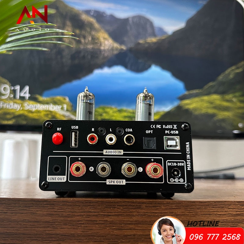 Amply + DAC + pre Đèn Smart 02 - Đọc Trực Tiếp USB