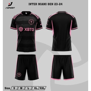 Áo đá bóng clb inter miami đen 23/24