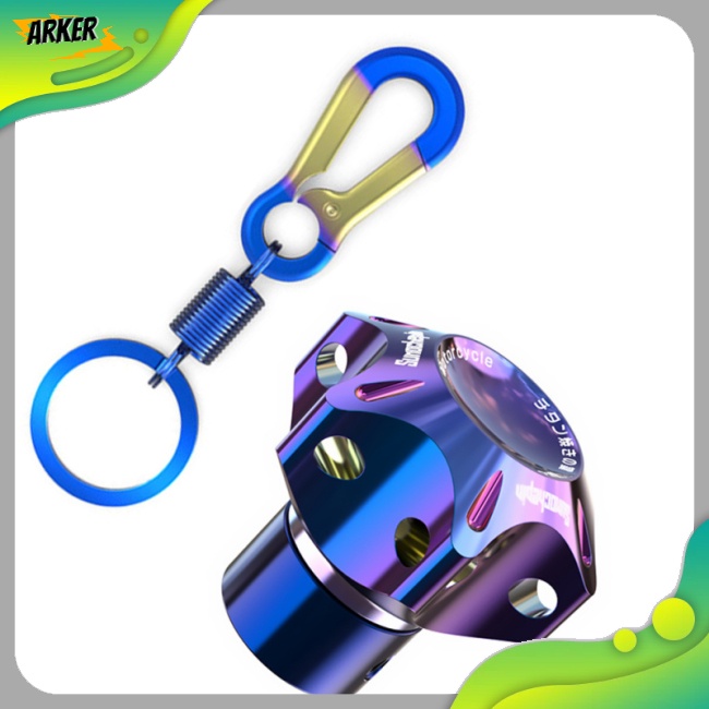 Ak general Móc Chìa Khóa Bằng Titan Hình Lục Giác Cho Tàu Đua