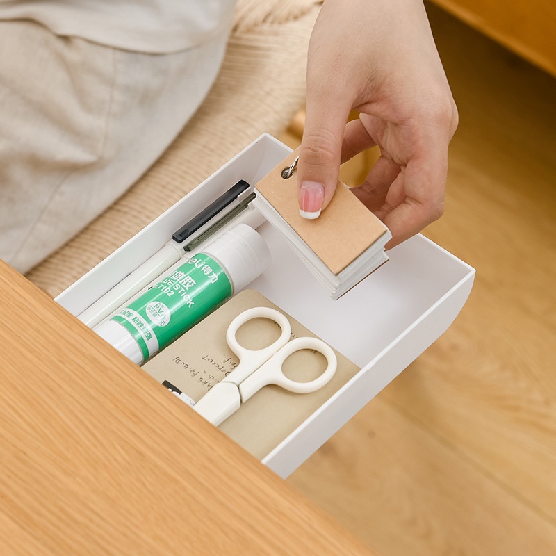 Hộc Dán Ngăn Bàn, Ngăn Kéo Bàn Mini Để Văn Phòng Phẩm, Lưu Trữ Đồ Tiện Ích - MAIGEN