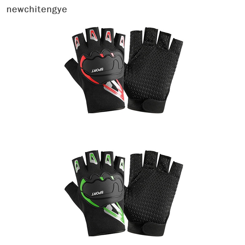 Ny Găng Tay Thể Thao Nửa Ngón Thoáng Khí Chống Trượt Giảm Xóc Cho Hoạt Động Ngoài Trời
