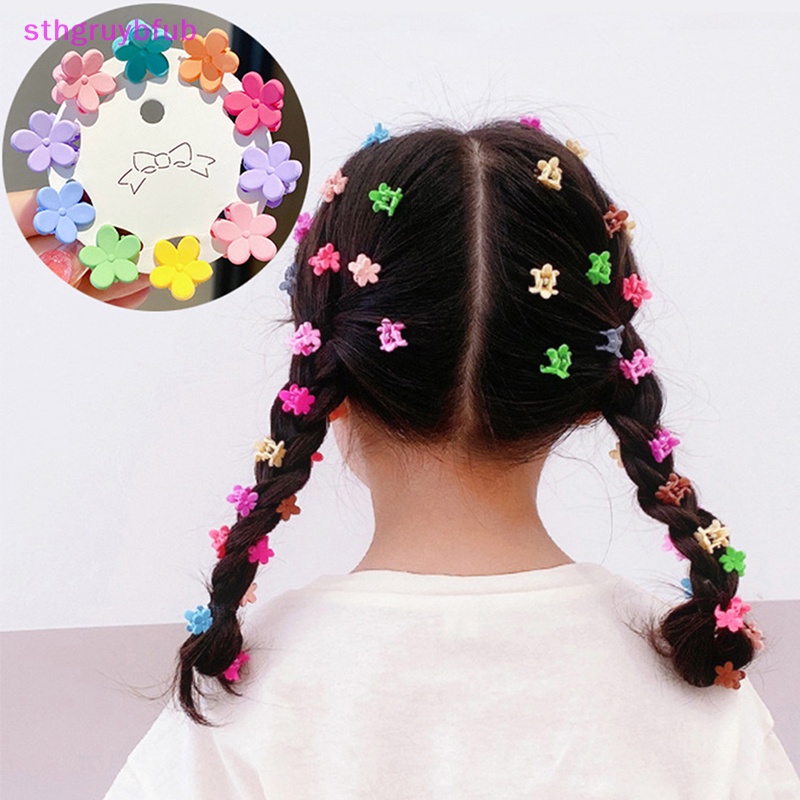 Sthb Set 10 Kẹp Tóc Hoa handmade Dễ Thương Cho Bé Gái vn