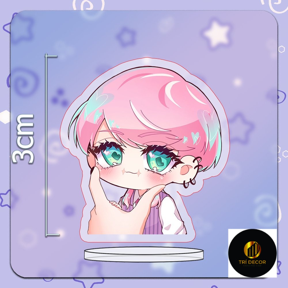 Mô Hình Standee TOKYO REVENGER Kịch Trường Của Takemichi ver NỰNG MÁ tượng acrylic anime mica chibi xinh xắn