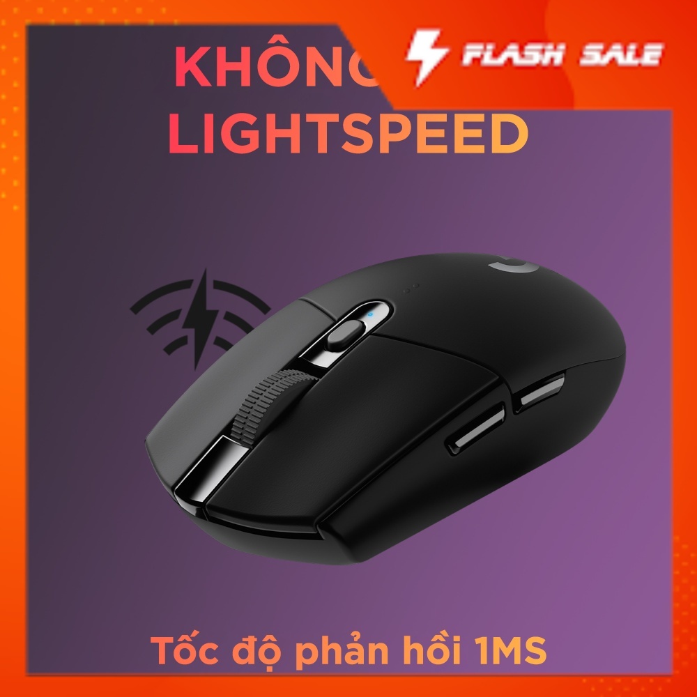 Chuột game không dây Logitech G304 - nhẹ, 6 nút lập trình, onboard memory, pin 250h | BigBuy360 - bigbuy360.vn