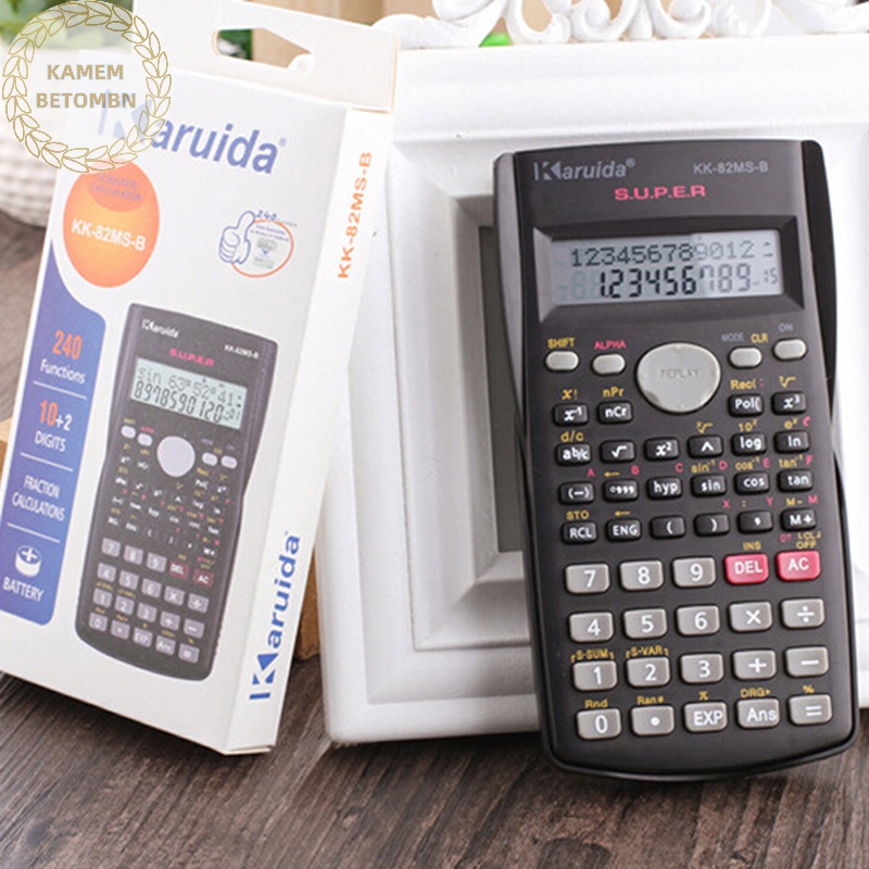 Máy Tính Cầm Tay Màn Hình lcd 2 Chữ Số Đa Năng kamembbn