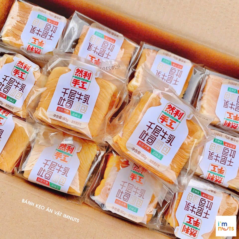 Bánh Mỳ Bơ Sữa Ngàn Lớp Nhiên Lợi siêu ngon