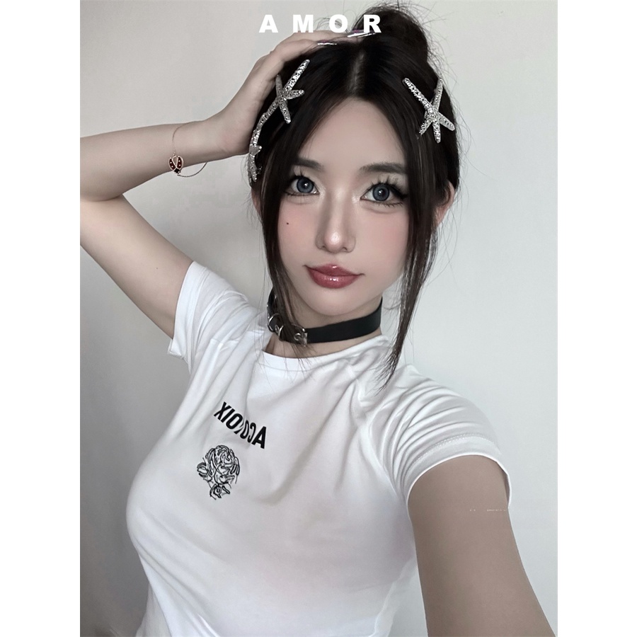 Kẹp Tóc Kim Loại Hình Sao Biển Phong Cách Hàn Quốc