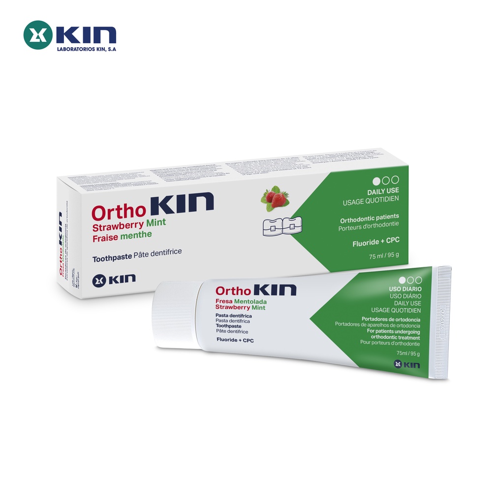 Kem Đánh Răng Ortho Kin Cho Răng Niềng, Chỉnh Nha 75ml