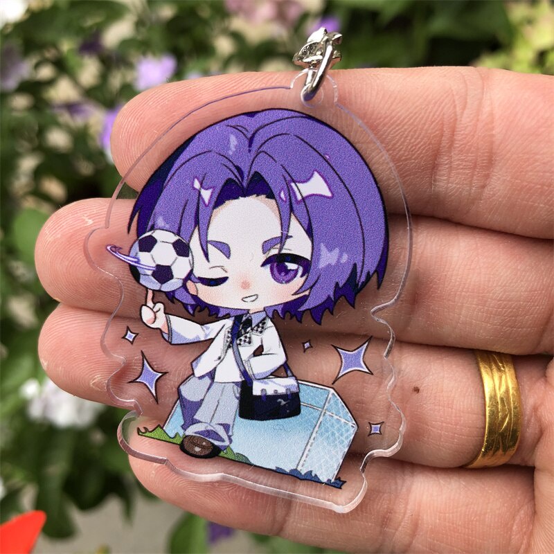 Móc khoá BLUE LOCK Isagi Yoichi Seishiro Nagi Cosplay Keychain Anime Manga Nhật Bản Phụ Kiện Trang Trí tri decor