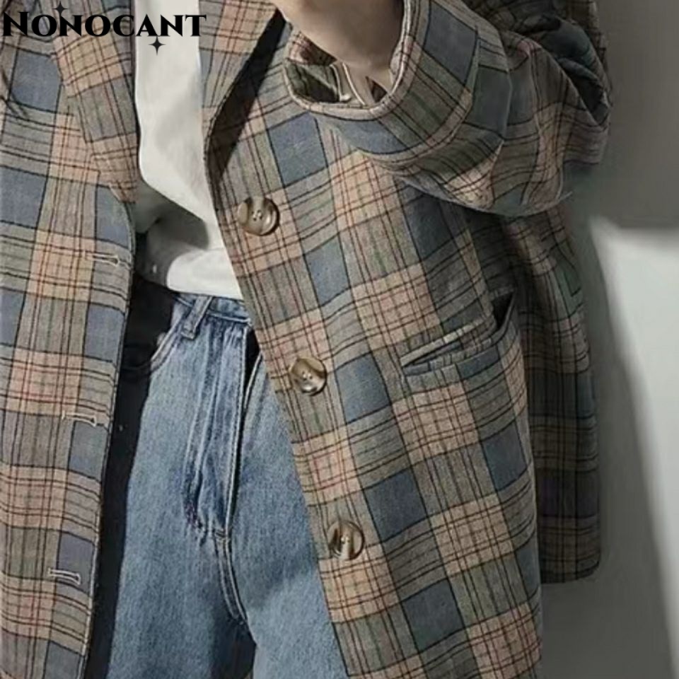 Nonocant áo khoác nữ blazer áo blazer nữ  Thời trang Thông thường fashionable trendy WXW2391BGM38Z230918