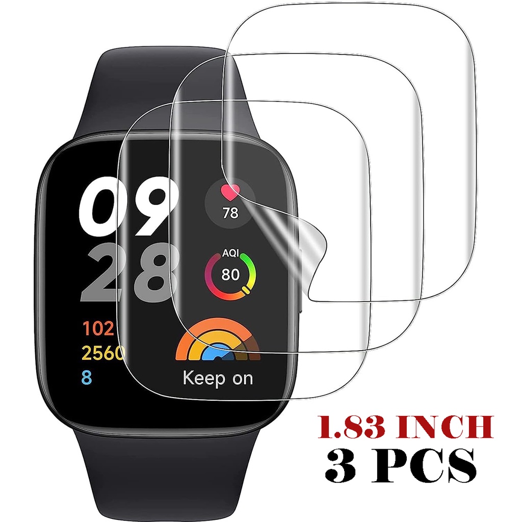 Miếng Dán Bảo Vệ Màn Hình hd Cho Đồng Hồ Thông Minh xiaomi redmi watch 3 active 1.83 "