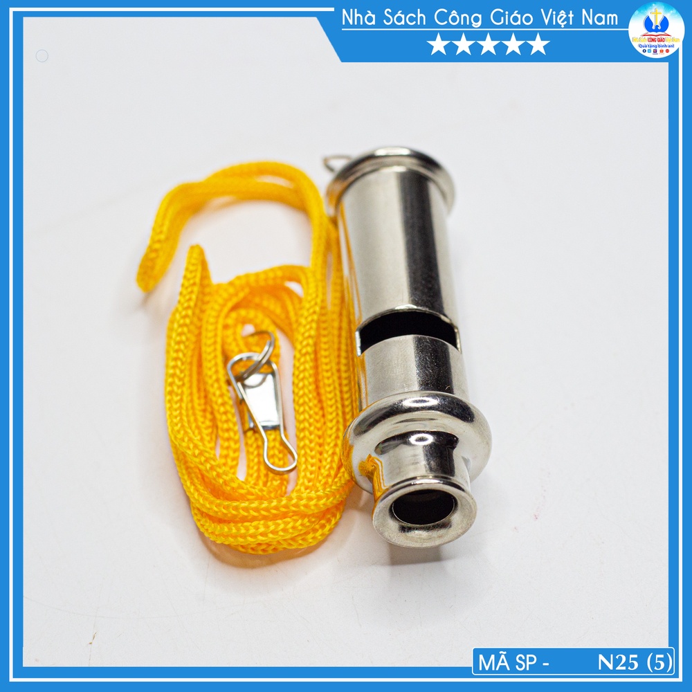 Còi Huynh Trưởng TNTT - Còi Morse Huấn Luyện Thiếu Nhi Thánh Thể, dùng trong sinh hoạt Công Giáo NS25