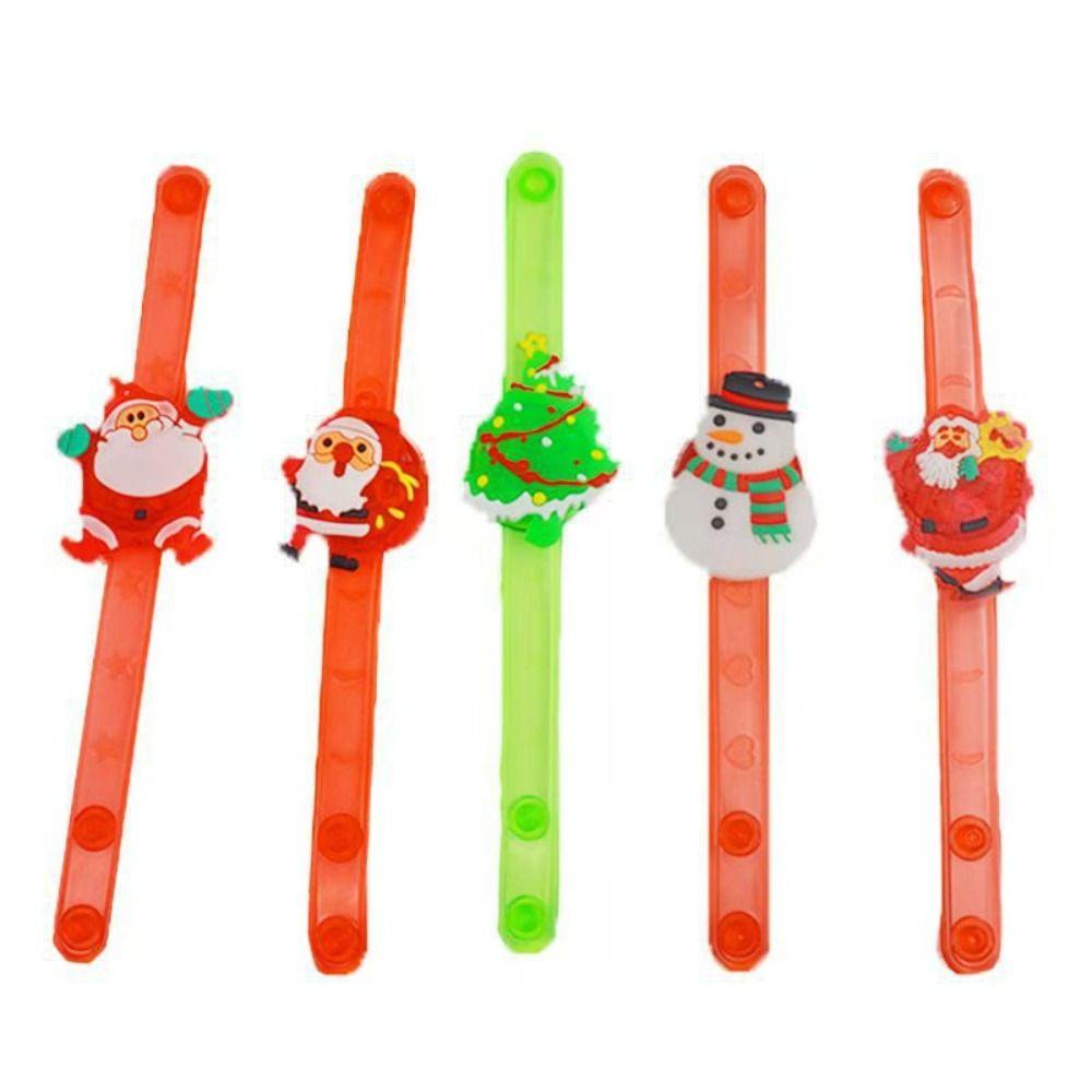 Mmluck Vòng Tay Đèn led Bằng Nhựa cotton Trang Trí Giáng Sinh