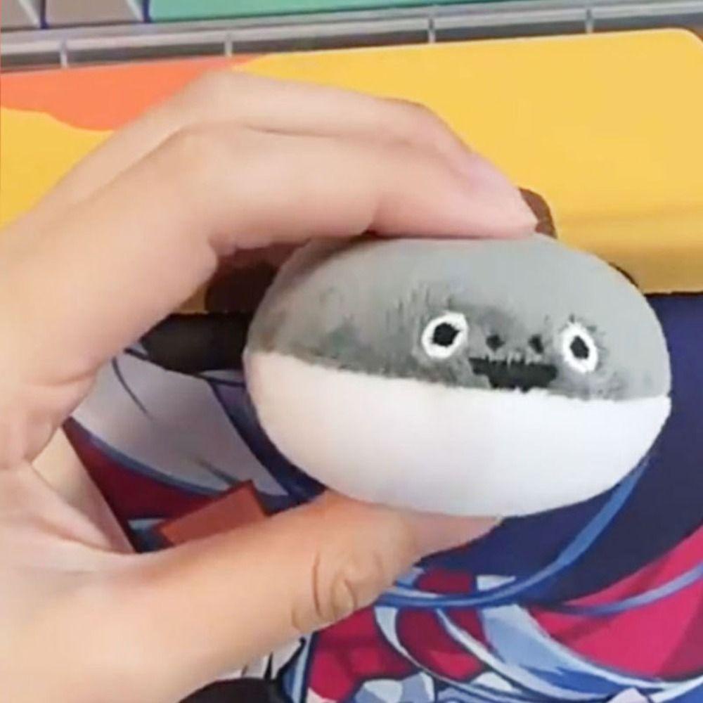Búp Bê Nhồi Bông Có Móc Khóa Hình Cá Tí Hon / sacabambaspis / Búp Bê Hoạt Hình Đáng Yêu