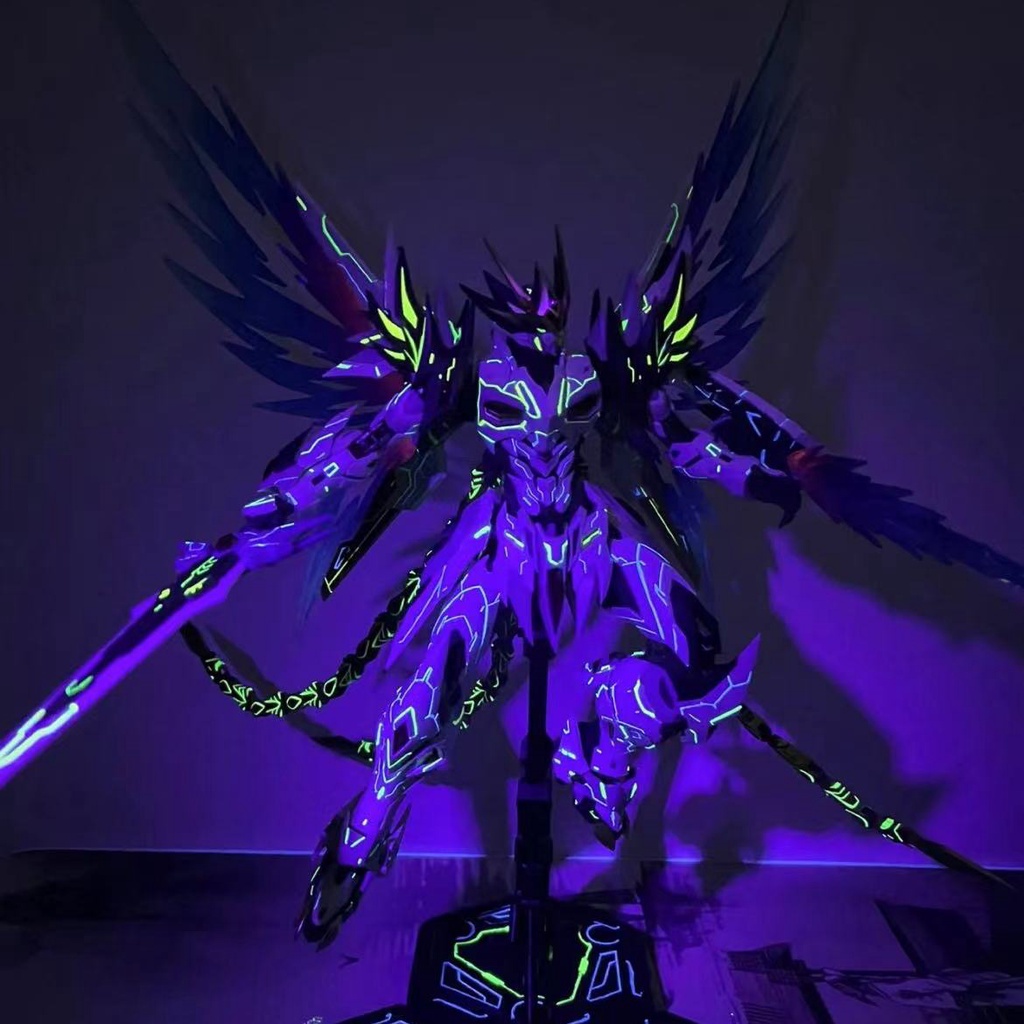 Moong nuclear ao bing lu bu Bốn Con Thú gundam bai xue ji Gãy Gương Mô Hình Mua Một Tặng Một Giao Hàng Ngẫu Nhiên Miễn Phí