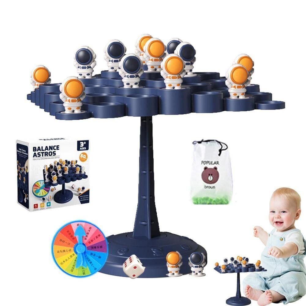 Trò chơi cây xếp chồng cân bằng MMULCK hình phi hành gia hỗ trợ giáo dục cho trẻ mẫu giáo