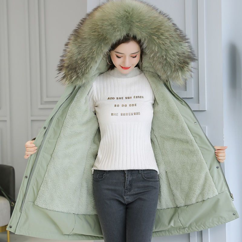 Áo Parka Lót Nhung Dày Dặn  Dáng Dài Vừa Đệm Bông Mẫu Mới Mùa Đông Năm 2023 Áo Khoác Đệm Bông